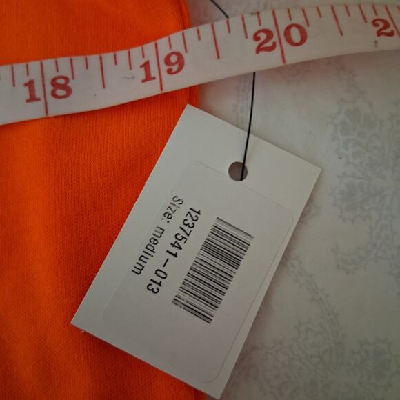 Comme des garcons By Junya Watanabe Neon Orange T shirt women medium NWT - Picture 6 of 11